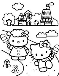 Find out the hello kitty coloring pages that will just give your little one immense fun. Princess Coloring Pages For Kids Hello Kitty Kitten