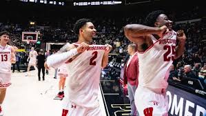 Badgers steam past No. 15 Boilermakers, 97-93