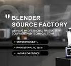 OEM/ODM Twin Cups Silver crest 2 in 1 8000W Big Powerful Smoothies Maker  Large Commercial Blender