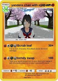 Pokemon Yandere Chan With Eyepatch Yandere Pokemon Yandere Simulator