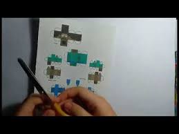 It adds a whole new level of fear in the game. How To Make Paper Minecraft Herobrine Youtube