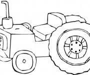 Fan de champs et de travaux agricoles, bienvenu dans le monde merveilleux du coloriage tracteur à imprimer ! Coloriage Tracteur Gratuit A Imprimer
