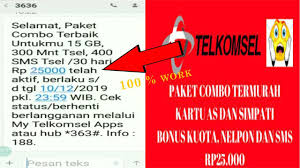 Telkomsel hingga saat ini masih menjadi perusahaan telekomunikasi dengan jumlah pengguna terbesar di indonesia. Jebol Lagi Cara Baru Tahun 2020 Membeli Paket Internet Combo Telkomsel Yang Hilang Youtube