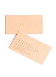 See more ideas about embossed business cards, debossed business card, graphic designer ideas. Ro And Co Leather Business Card Business Card Design Embossed Business Cards Business Card Inspiration