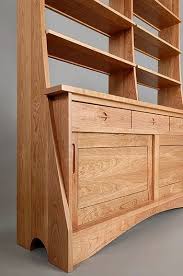 Curved Sided Book Case Woodworking Furniture Furniture Plans Furniture Design Inspiration