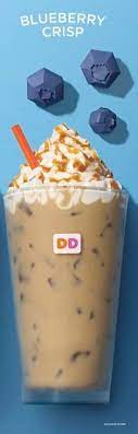 Blueberry Crisp Iced Coffee Dunkin Donuts Beverage Buddies Mini 01 Forget Being Cool