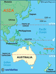 The region straddles the tropic of capricorn, after which it is named. Australia Maps Facts Sea Level Rise Sea Level Tropic Of Capricorn