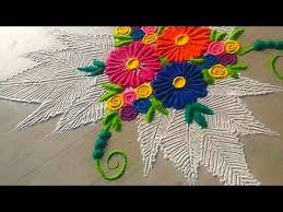Merry Christmas Special Rangoli New Year 2018 Rangoli Design By Jyoti Rathod Youtube Rangoli Designs Rangoli Patterns Simple Rangoli