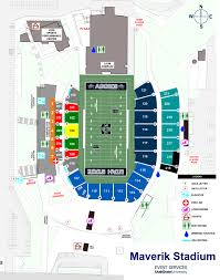 maverik stadium seating chart usufans com