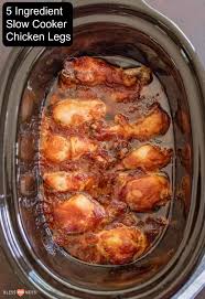 5 Ingredient Slow Cooker Chicken Legs Simple Crockpot Chicken Recipe Recipe Chicken Crockpot Recipes Easy Crockpot Recipes Easy Crockpot Recipes Slow Cooker