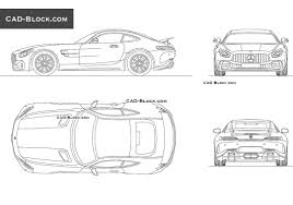 Mercedes Benz Amg Gt R Cad Model