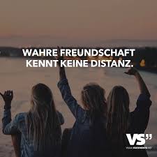 Wahre Freundschaft Kennt Keine Distanz Visual Statements Freundschaft Zitate Visual Statements Lustige Freundschaftszitate