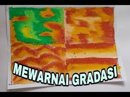 Bunga tulip merah pink putih. Cara Mewarnai Dengan Crayon Untuk Pemula