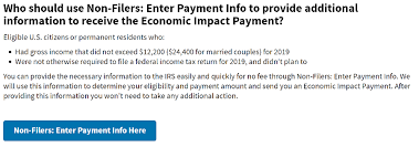 The tool is closed and it will not be available for other payments including the second economic impact payment or the recovery rebate credit. Are You An Irs Non Filer Tips To Avoid A Stimulus Check Identity Scam