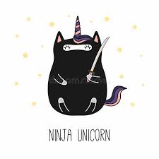 Top 50 des images licorne licorne fantasy : Licorne De Noir De Kawaii Illustration De Vecteur Illustration Du Agrafe 122198079