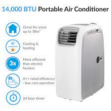 In addition to cooling, this versatile unit also offers heater technology that creates energy from the air, so you can cut carbon emissions from your. Buy Airflex 14000 Btu 4kw Portable Air Conditioner With Heat Pump For Rooms Up To 38 Sqm From Aircon Direct