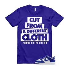 Dunk Concord Grape Purple Blue White Low T Shirt Match CLOTH