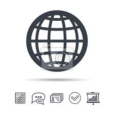 Some internet symbols have even made it into our every day speech. Globus Symbol Welt Oder Internet Symbol Chat Sprechblase Fototapete Fototapeten App Minimal Chat Myloview De