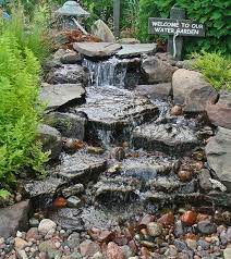 Image Result For Small Corner Yard Waterfall Pond Ideas Water Features In The Garden Waterfalls Backyard Pond Landscaping