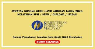 Nak mohon guru ganti tapi tak tahu cara? Permohonan Guru Ganti Selangor Trainees2013 Borang Permohonan Guru Ganti Permohonan Guru Ganti Kgsk Ppd Gua Musang Sembi