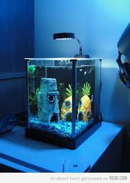 Spongebob Squidward S House Spongebob Fish Tank Aquarium Ornaments Spongebob