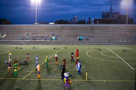 Taking the go train to the game? Nuit Blanche Mascots Run Amok At Lamport Stadium Www Scoti Flickr