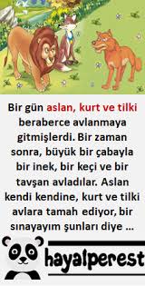 Aslan Kurt Ve Tilkinin Hikayesi