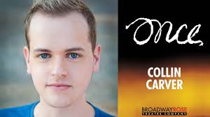 COLLIN CARVER makes his return to Broadway Rose as Andrej in Once (Oct. 3-  27)! Our audiences may recognize Collin from "A Very Merry PDX-mas"  (Himself), "Grease" (Eugene/Teen Angel), "A Funny Thing...Forum" (