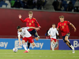 Olmo's 93rd min goal gives la roja first win in group b.soon. 34renaoogi6qom