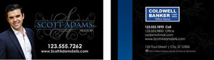 Realty experts central business district. Coldwell Banker Business Cards Designs Logo Templates