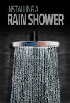 How to install rain shower head