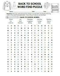 In daily word search, your computer becomes the pencil and the eraser. Free Back To School Word Find Puzzle By Wise Guys Tpt