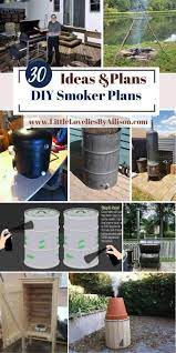7) wood and cinderblock smokehouse. 30 Diy Smoker Plans Homemade Smokehouse Build