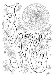 Welcome To Love Mom By Fleurdoodles After Payment You Will Get 1 Digital Pdf File Without Watermark In Mom Coloring Pages Love Coloring Pages Coloring Pages