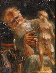 Donald James Zolan Dance Of Anitra Figure Painting Art Painting