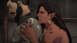 Mizrak and Orlox Romance Bed Scene - Castlevania Nocturne - YouTube