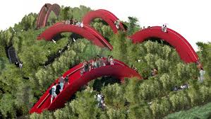 The Garden Of 10 000 Bridges By West 8 China Garden Bridge Path China Travel Romantic Travel Xi An