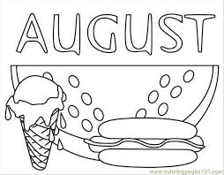Downloads are subject to this site's term of use. Augustclr Coloring Page For Kids Free Watermelon Printable Coloring Pages Online For Kids Coloringpages101 Com Coloring Pages For Kids