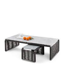 Coordinate the look with matching side tables and lighting. Flexform No Colour Tindari Outdoor Coffee Tables Harrods Uk