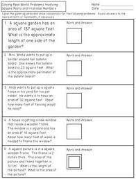 Irrational Numbers And Real World Problems Worksheet 8 Ns 2 Irrational Numbers World Problems Word Problems