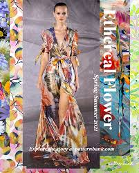 Spring Summer 2021 Print Pattern Trend Ethereal Flower Patternbank Fashion Trending Moodboard Fashion Trend Pattern Print Trends