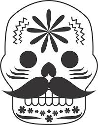 These alphabet coloring sheets will help little ones identify uppercase and lowercase versions of each letter. Coleccion Mas De 50 Dibujos Para Colorear El Dia De Los Muertos Diferentes Niveles De Dificultad Halloween Coloring Pages Halloween Coloring Coloring Books