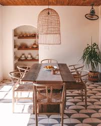 Posada Inn Handpainted Floor Tile Fireclay Tile In 2020 Dining Room Floor Custom Dining Tables Home Decor