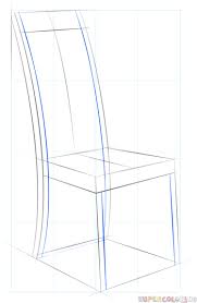 how to draw a chair step by step drawing tutorials for kids and beginners in 2020 chair drawing step by step drawing restoration hardware chair
