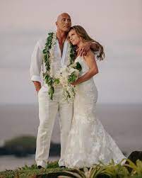 I was so fortunate to have fallen in love once, the. Dwayne Johnson S Wife Posts New Family Photo From Wedding As He Shares A Peek At Their Honeymoon Celebrity Wedding Dresses Dwayne Johnson Wife Celebrity Weddings