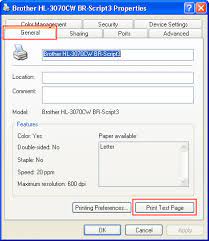 With a flatbed scan glass that provides convenient copying and scanning and printing speeds up to 32 pages per minute, this. Print A Test Page Brother