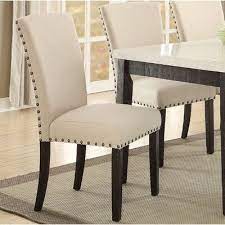 Red Barrel Studio Brownsburg Upholstered Parsons Chair In Beige Dining Chairs Dining Room Furniture Upholstered Side Chair