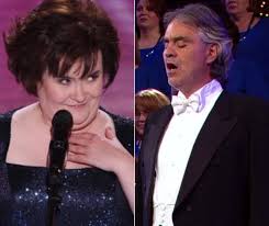No one saw this coming. When Susan Boyle and Andrea Bocelli joined forces for The Lord's Prayer, the result was nothing short of divine. Their voices, powerful yet tender, soared in perfect