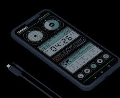 Casio Twin Graph Themes For Mobile Phone Design App Interface Design