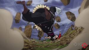 With it he manages to quickly wipe out the worst generation. Wano Kuni One Piece On Twitter Monkey D Luffy Vs Douglas Bullet One Piece Stampede